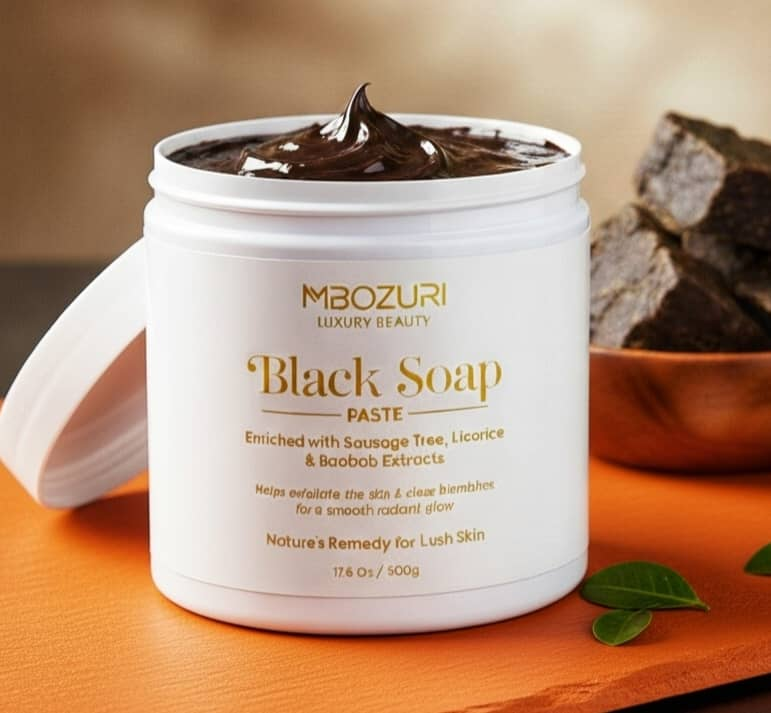 Organic Black Soap