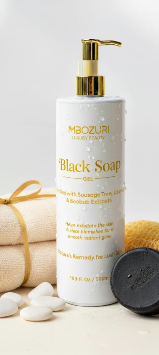 Black Soap Shower Gel